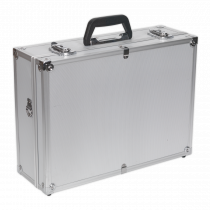 Technician's Tool Case | 150h x 450w x 330d mm | Aluminium | Silver | Sealey