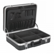 Tool Case | ABS Shell | 150h x 460w x 350d mm | Black | Sealey