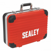 HDPE Tool Case | 350h x 460w x 160d mm | Black & Red | Sealey