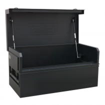 Steel Truck Box | 450h x 935w x 470d mm | Black | Sealey