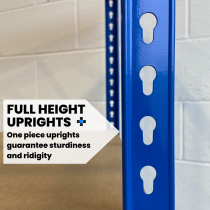 Ultra Heavy Duty Storage Racking | 1800h x 1800w x 600d mm | 350kg Max Weight per Shelf | 3 Levels