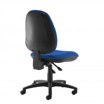 High Back Operator Chair | Blue | No Arms | Jota
