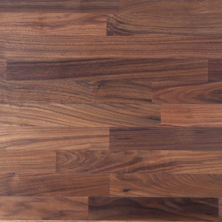 Solid Wood Worktop | 2000mm x 635mm | 40mm Thick | American Walnut | Finger Jointed | 40mm Stave Width