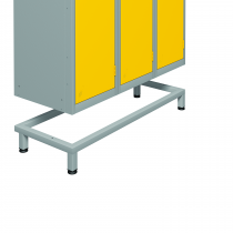 Steel Locker Stand | For Nests of 3 Lockers | Fits Lockers 305w x 380d mm | Probe