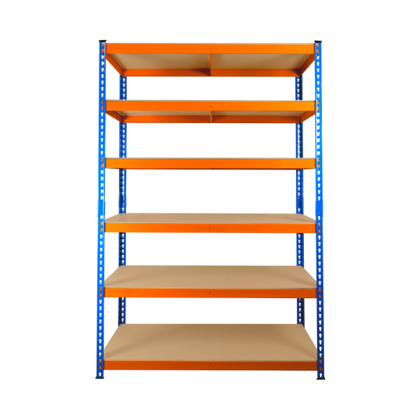 Extra Heavy Duty Storage Racking | 1800h x 1200w x 450d mm | 300kg Max Weight per Shelf | 6 Levels