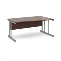 Wave Desk | Right Hand | 1600mm Wide | Walnut Top | Momento