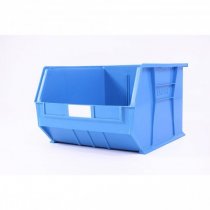Linbins Standard Storage Bins | Pack of 3 | Size 10 | 295h x 420w x 455d mm | Blue