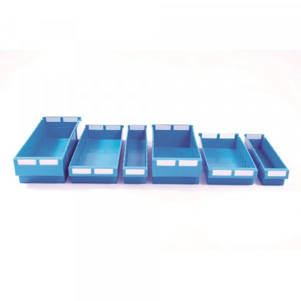Lintrays | Pack of 10 | Size 3 | 115h x 188w x 400d mm | Blue