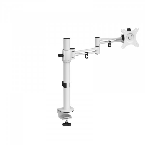 Monitor Arm | For Single Flat Screen | White | Luna