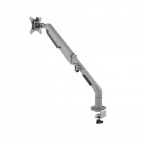 Monitor Arm | Gas Lift | For Single Flat Screen | Silver | Triton