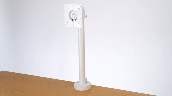 Pole Mount Monitor Arm | With Clamp | White | Impulse