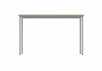 Multi-Purpose Office Table | 730h x 1200w x 800d mm | Canadian Oak Top | Silver Frame | Everyday VALUE