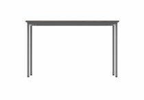 Multi-Purpose Office Table | 730h x 1200w x 800d mm | Alaskan Grey Oak Top | Silver Frame | Everyday VALUE