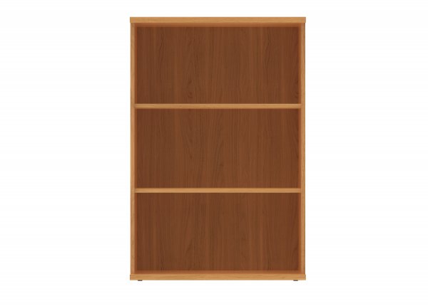 Office Bookcase | 1204h x 800w x 400d mm | 2 Shelves | Norweigan Beech | Everyday VALUE