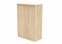 Office Bookcase | 1204h x 800w x 400d mm | 2 Shelves | Canadian Oak | Everyday VALUE