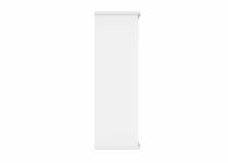 Office Bookcase | 1204h x 800w x 400d mm | 2 Shelves | Arctic White | Everyday VALUE