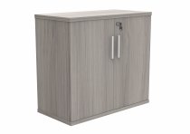 Office Cupboard | 730h x 800w x 400d mm | 1 Shelf | Alaskan Grey Oak | Everyday VALUE