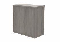 Office Cupboard | 816h x 800w x 400d mm | 1 Shelf | Alaskan Grey Oak | Everyday VALUE