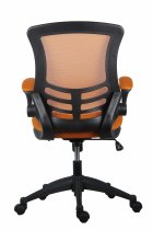 Mesh Back Operator Chair | Contoured Seat | Orange | Marlos