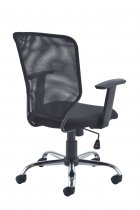 Mesh Back Computer Chair | Black | Adjustable Arms | Start Mesh