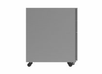 Steel Mobile Pedestal | 615h x 380w x 470d mm | 3 Drawers | Silver | Everyday VALUE