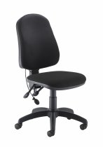 Ergonomic Task Chair | Lumbar Pump | No Arms | Black | Calypso Ergo