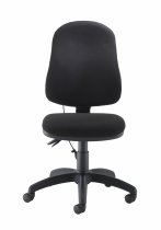 Ergonomic Task Chair | Lumbar Pump | No Arms | Black | Calypso Ergo
