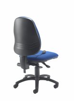 Ergonomic Task Chair | Lumbar Pump | No Arms | Royal Blue | Calypso Ergo