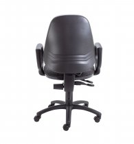 Ergonomic Task Chair | Lumbar Pump | Fixed Arms | Charcoal | Calypso Ergo