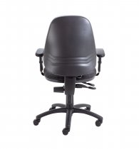 Ergonomic Task Chair | Lumbar Pump | Adjustable Arms | Charcoal | Calypso Ergo
