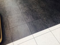PVC Floor Tiles | 1m² | 5 Tiles | Volcano Design | Black Grout