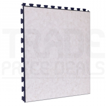 PVC Floor Tiles | 1m² | 5 Tiles | Limestone Design | Black Grout