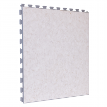 PVC Floor Tiles | 1m² | 5 Tiles | Limestone Design | Light Grey Grout