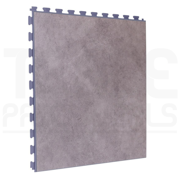 PVC Floor Tiles | 1m² | 5 Tiles | Shalestone Design | Dark Grey Grout
