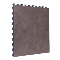 PVC Floor Tiles | 1m² | 5 Tiles | Clay Design | Dark Grey Grout