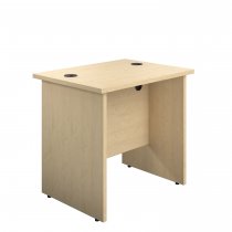 Everyday Panel End Desk | Rectangular | 800 x 600mm | Maple