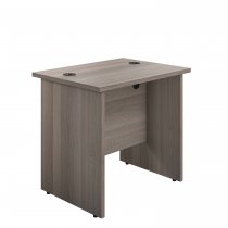 Everyday Panel End Desk | Rectangular | 800 x 600mm | Grey Oak