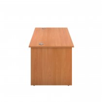 Everyday Panel End Desk | Rectangular | 1200 x 600mm | Beech