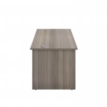 Everyday Panel End Desk | Rectangular | 1200 x 600mm | Grey Oak
