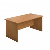 Everyday Panel End Desk | Rectangular | 1600 x 600mm | Nova Oak