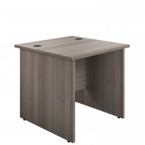 Everyday Panel End Desk | Rectangular | 800 x 800mm | Grey Oak