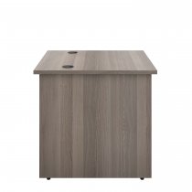 Everyday Panel End Desk | Rectangular | 800 x 800mm | Grey Oak