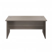 Everyday Panel End Desk | Rectangular | 1600 x 800mm | Grey Oak