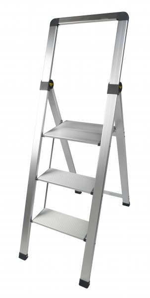 Slim Folding Steps | Handrail | Platform Height 680mm | Climb-It®