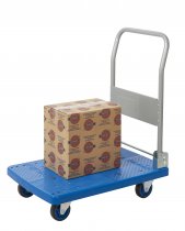 Platform Trolley | Single Shelf | 720 x 490mm | 150KG Max Load | ProPlaz® Blue