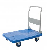 Platform Trolley | Single Shelf | 900 x 600mm | 300KG Max Load | ProPlaz® Blue