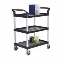 Shelf Trolley | 3 Shelves | No Sides | 750 x 460mm | 150KG Max Load | ProPlaz®