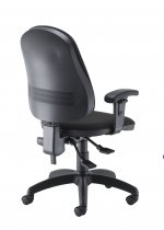 High Back Deluxe Chair | Black | Adjustable Arms | Calypso II