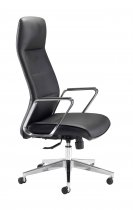 Executive Chair | Leather | Black | Pallas