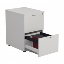 Essential Filing Cabinet | 2 Drawers | White